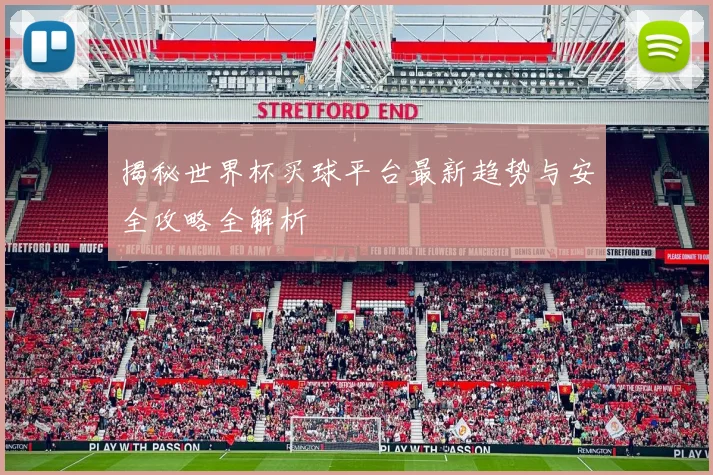 揭秘世界杯买球平台最新趋势与安全攻略全解析